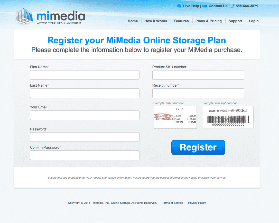 MiMedia’s OfficeMax Retail Purchase Portal